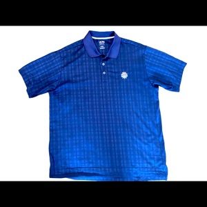 Adidas Dark Blue Climacool Large polo shirt